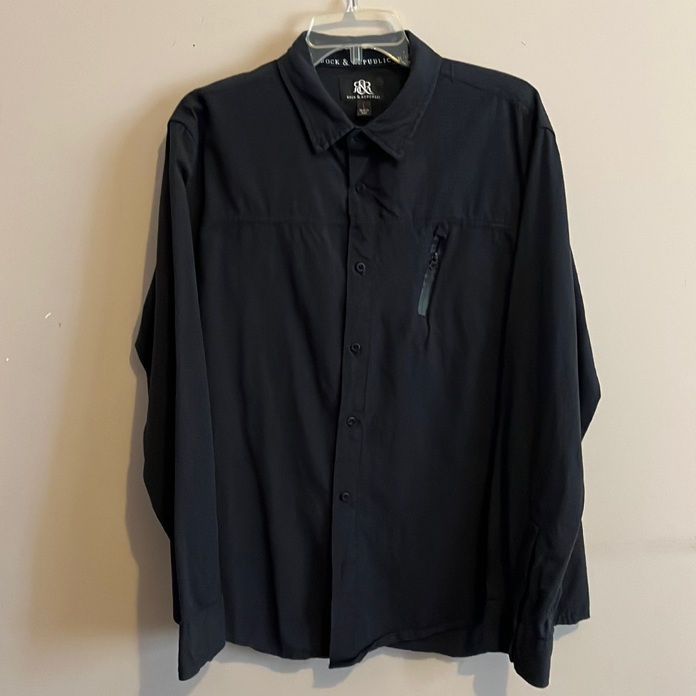 Rock&Republic men’s long sleeve button down non smoker clean